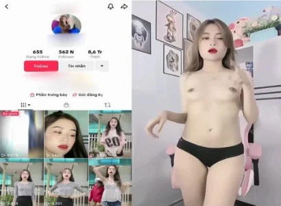 Nện em Tiktoker da trắng ngon hết nấc